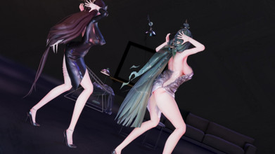 Mmd Brave Girls-rollin’, Couple Dance, Korean Dance, Lingerie, Striptease